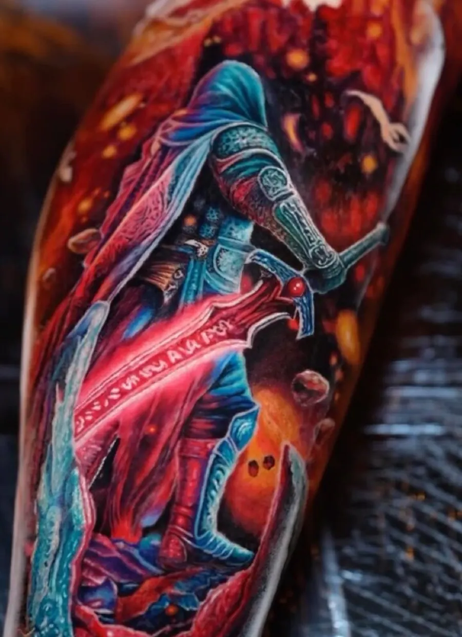 Samurai tattoo by Eleven15'Stu, Da Nang